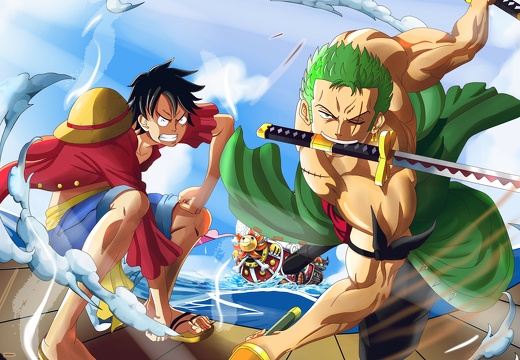 航海王,蒙奇·D·路飞,罗罗诺亚·索隆